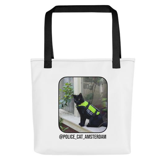 🐾 Nimis Tote Bag – Police Cat Amsterdam